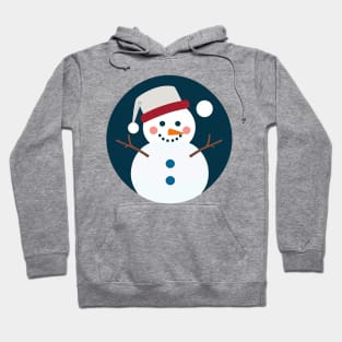 Cute Little Snowman Dude Hoodie